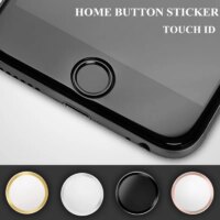 ultra slim fingerprint home button sticker for iphone 5 6 7 touch id in stylish colors