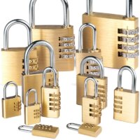 high quality solid brass password lock for doors outdoor cabinets gym lockers and more