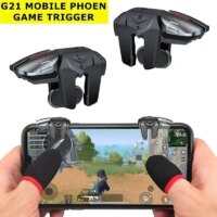 six finger mobile game trigger for pubg aim shooting compatible with iphone and android