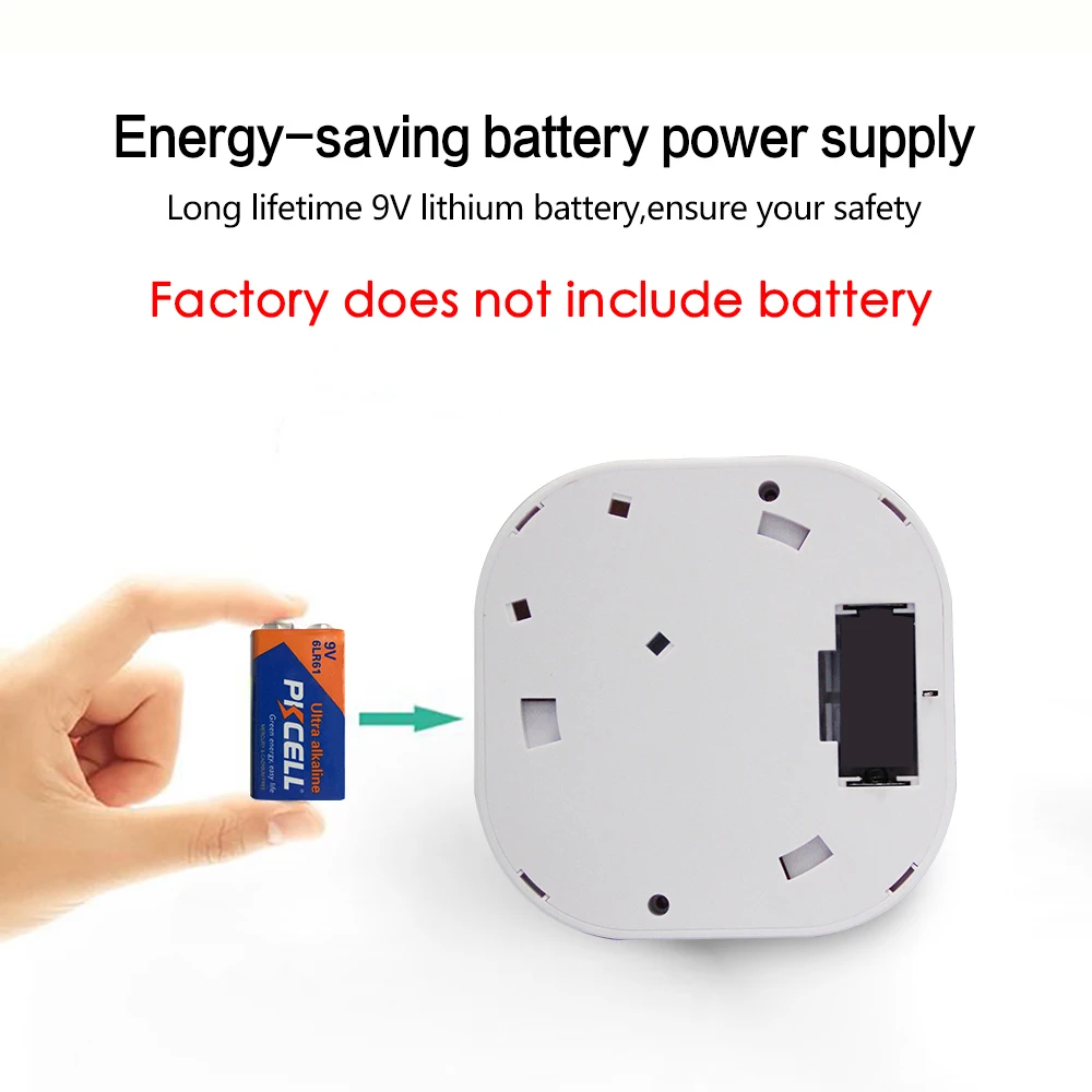 smart smoke detector alarm with zigbee and wifi for home fire protection and security - Image 7