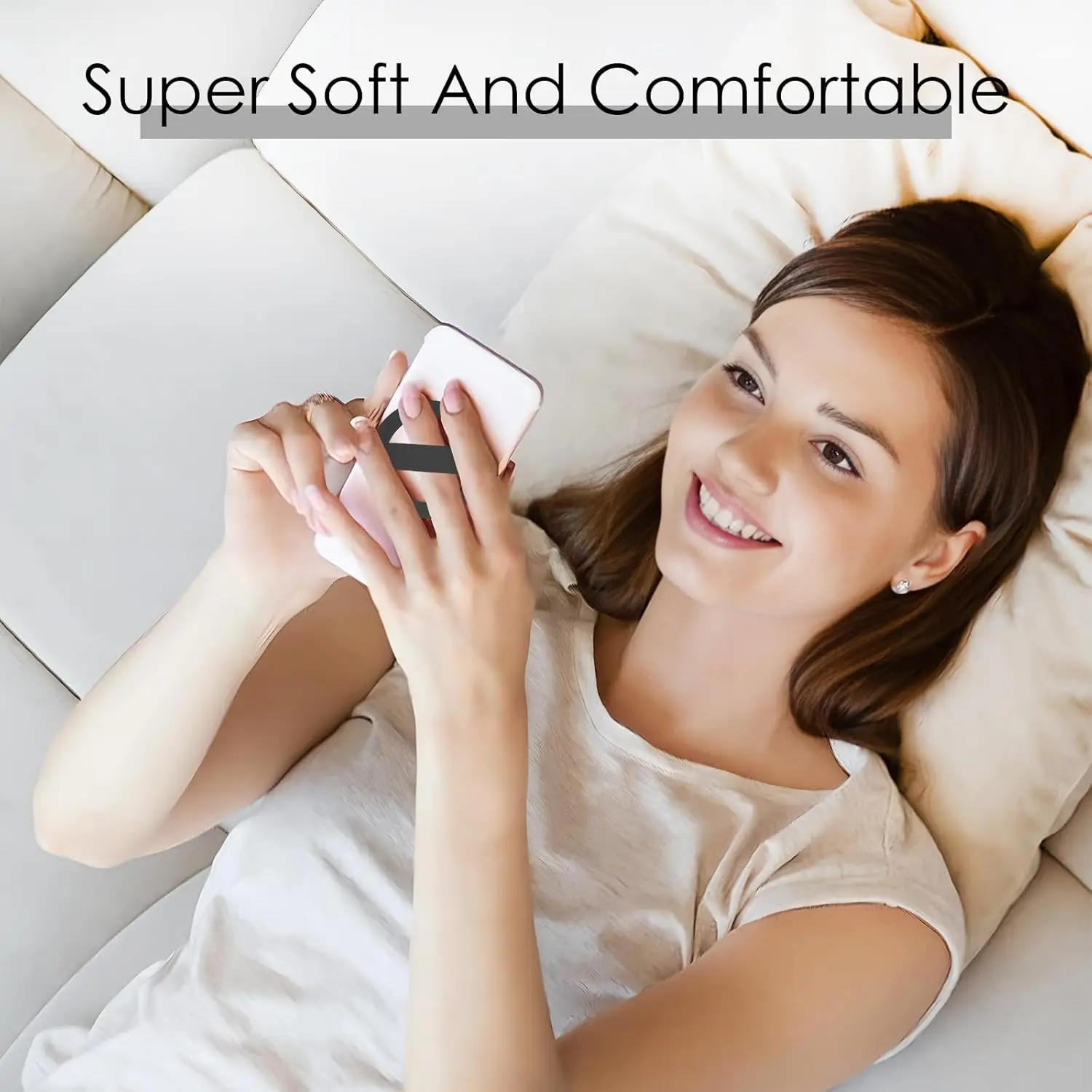 magnetic silicone phone holder for iphone and samsung universal loop grip stand in various colors - الصورة 4