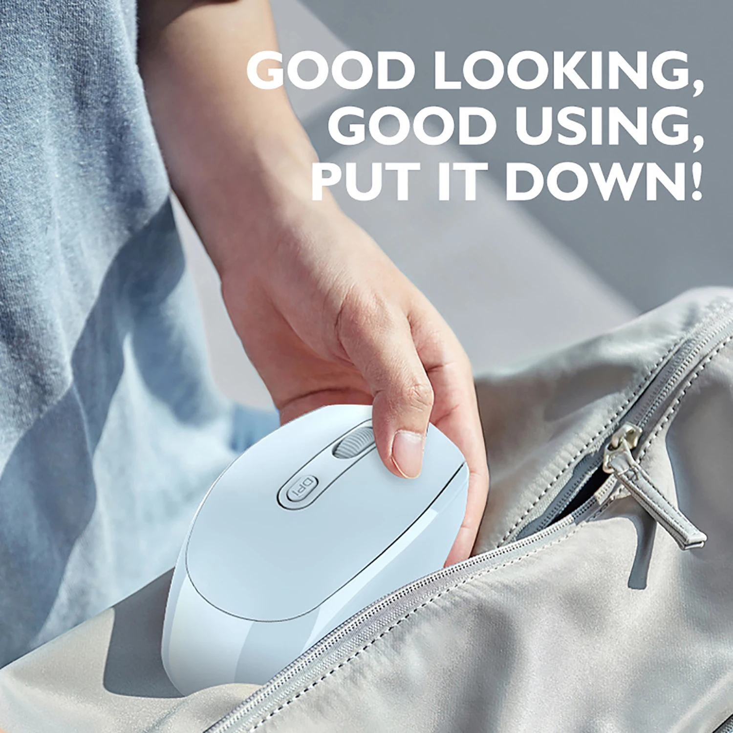 rechargeable wireless silent mouse for office and gaming with dual mode bluetooth 5.2 - Image 7