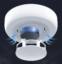 smart smoke detector sensor for home security with zigbee 3.0 and sound alert features