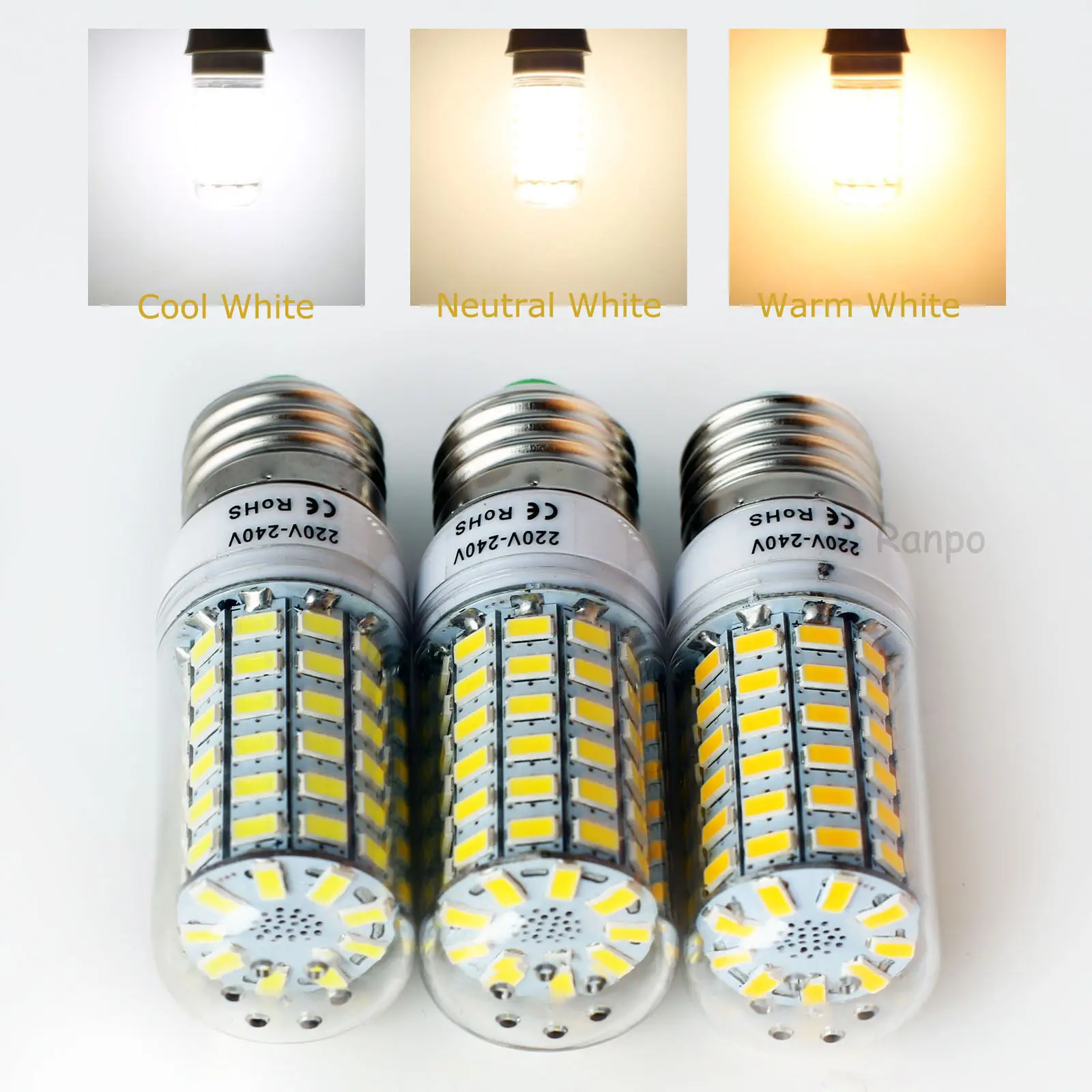 energy efficient e27 corn light bulbs perfect for home decor with 50000 hours lifespan - Image 3