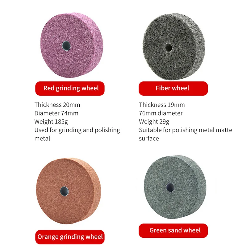 compact mini grinding wheel machine for home diy knife sharpening and polishing tools - Image 5