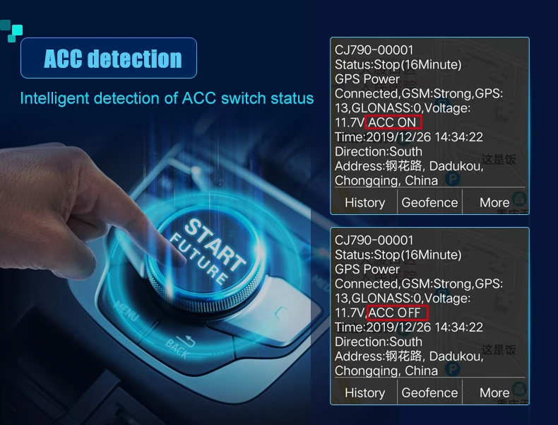 mini waterproof gps tracker for cars and motorcycles with real time tracking and remote control - الصورة 5