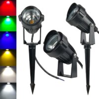 5w waterproof led lawn lamp outdoor spike lights ip65 for garden landscape lighting
