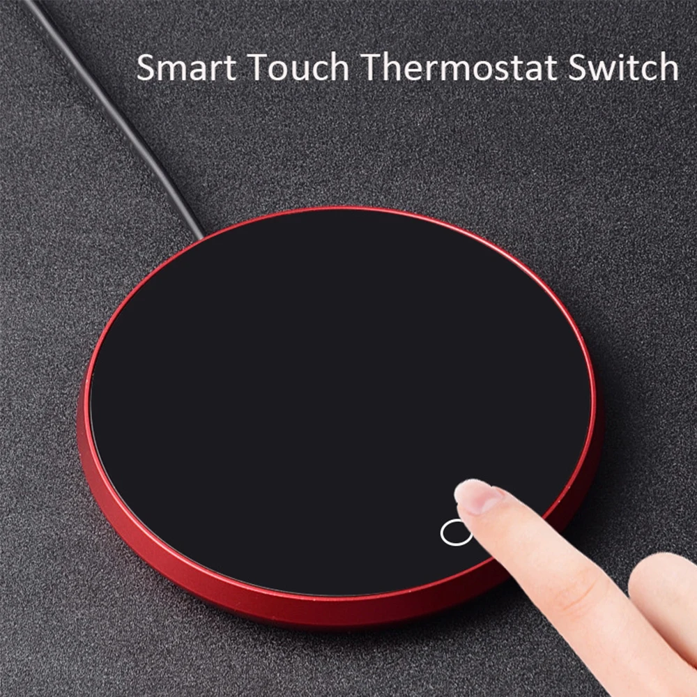 mini portable usb cup warmer with smart thermostatic heating pad for coffee and tea - Image 4