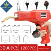 hot stapler plastic welding machine car bumper repair kit 3000pcs staples soldering solution