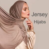 soft modal cotton jersey hijab scarf for women long plain tie head wrap winter fashion 170x60cm