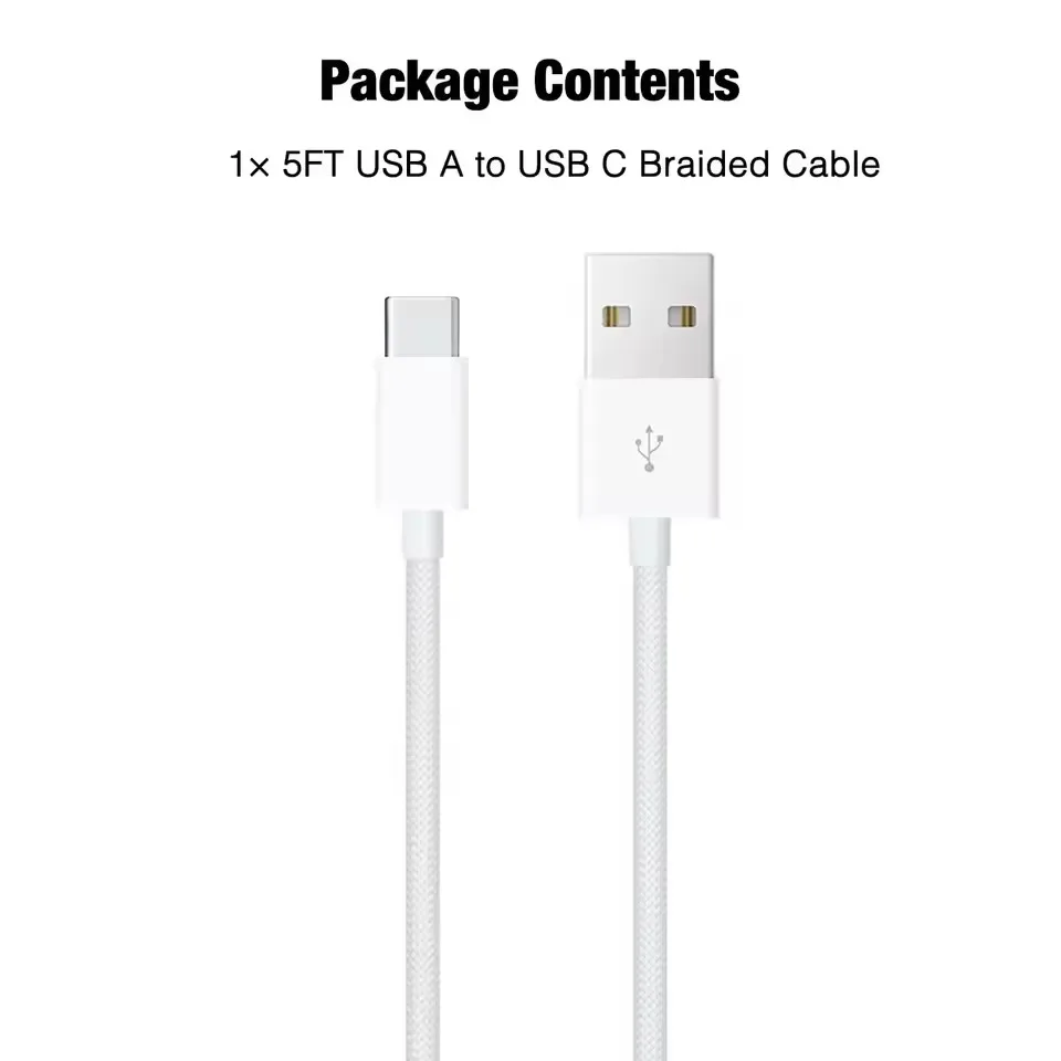 60w usb c fast charging cable for iphone 16 pro max quick charge data line 2m length - Image 7