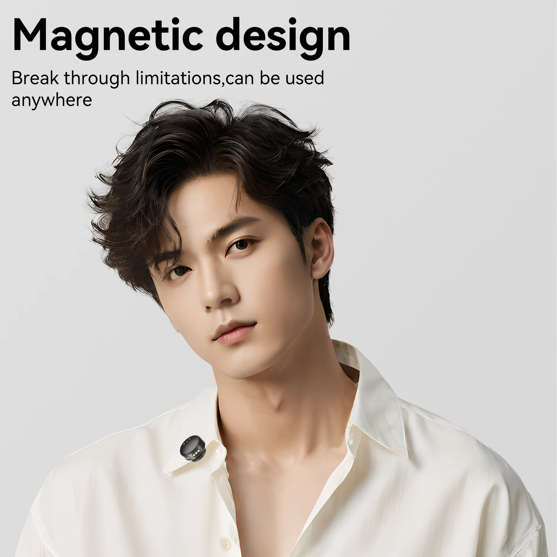 professional wireless lavalier microphone with charging box for smartphone recording and noise reduction - Image 6