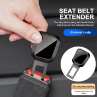zinc alloy car seat belt clip extender for ultimate driving comfort and safety upgrade