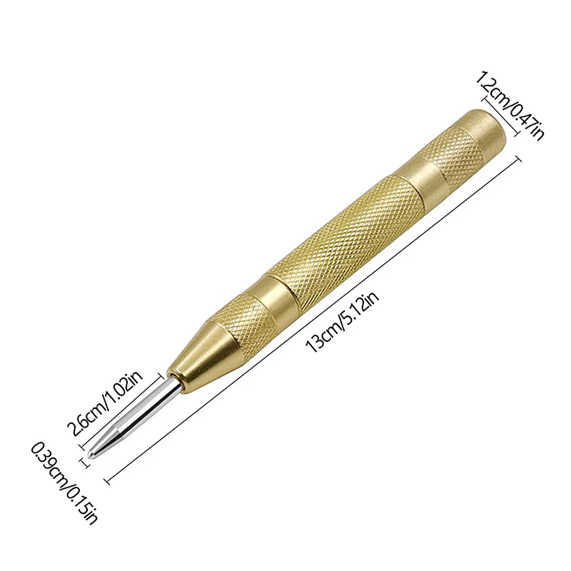 automatic center punch tool for metalworking and woodworking spring loaded hole drilling device - Image 7