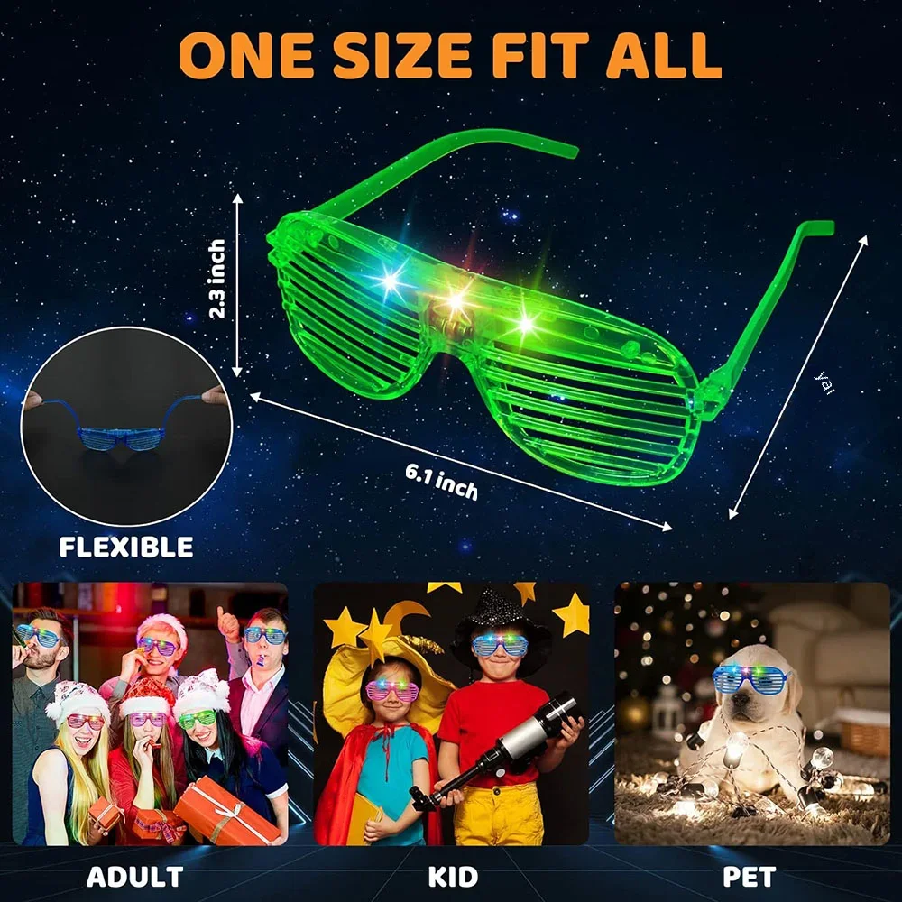 glow in the dark led glasses for vibrant parties and unforgettable wedding celebrations - Image 4