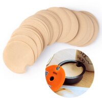 100 disposable paper coffee filters for tassimo capsules ensure clean brewing and pure flavor