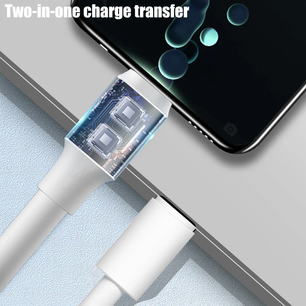 sturdy thick type c cable 300w super fast charging data line for android and samsung devices - Image 6