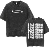 retro washed playboi carti i am music oversized t shirt for hip hop fans