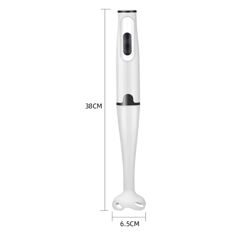 powerful immersion blender 400-watt turbo stick with ice crushing design for smooth purees and smoothies - الصورة 7