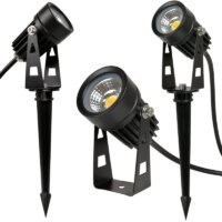 waterproof led lawn lamps for outdoor garden lighting with spike bulb options energy efficient design