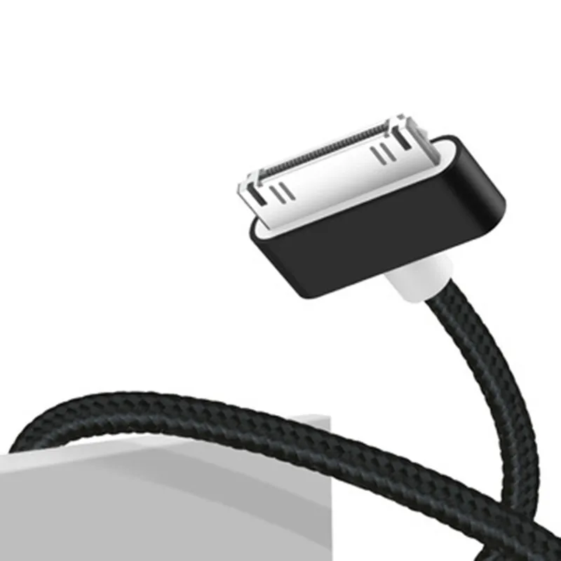 fast charging usb cable for iphone ipad 30 pin adapter data sync cord in multiple colors - Image 5
