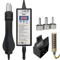 lcd digital hot air gun soldering station micro rework tool for welding and repairs 220v 750w