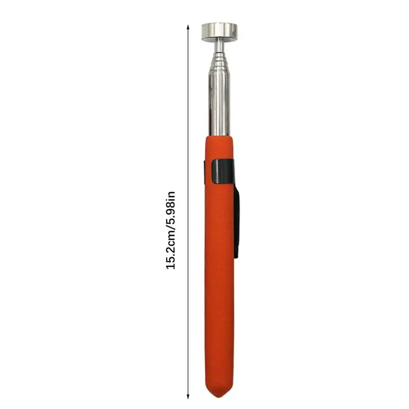 telescopic magnetic pickup tool lightweight stainless steel suction rod for vehicle inspections and repairs - الصورة 7