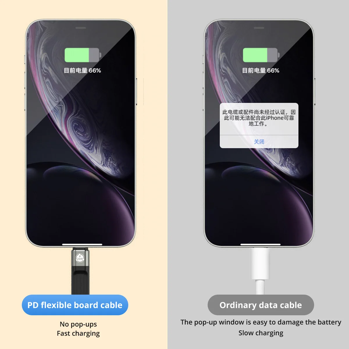 fast charging usb c to iphone cable 20w pd quick charge type c data cord 138cm for iphone 14 13 12 pro max - Image 4