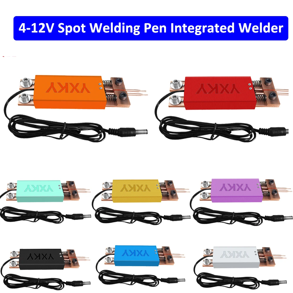 handheld spot welding pen for 18650 batteries with automatic trigger and double springs