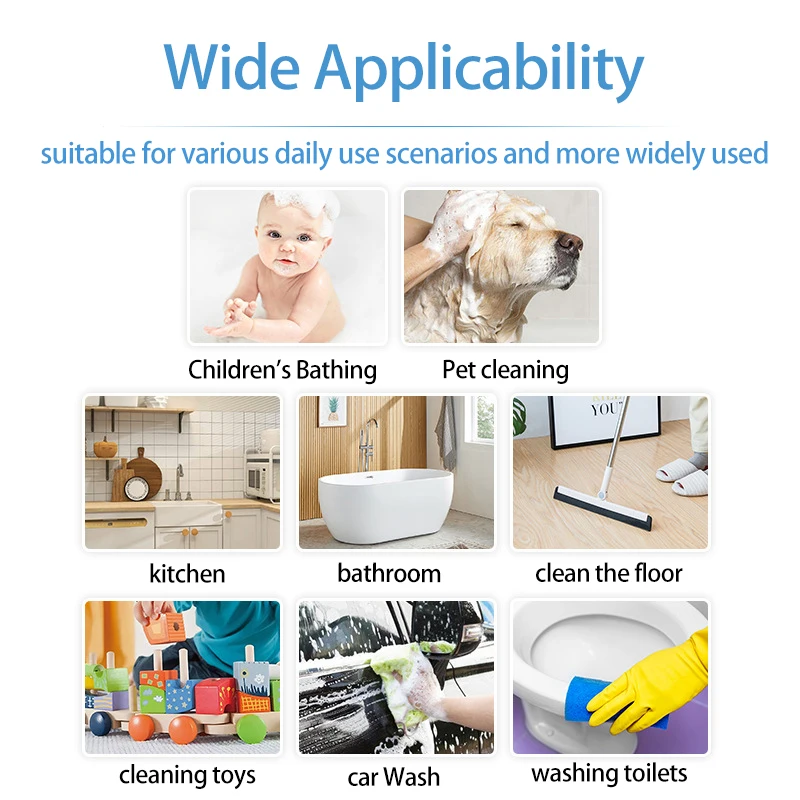 350ml automatic electric foam dispenser for soap shampoo and detergent continuous foaming solution - الصورة 5