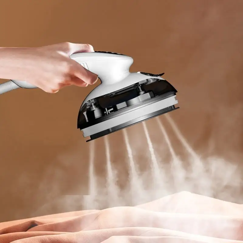 compact quick-heat 1000w hand garment iron steamer for effortless travel and home use