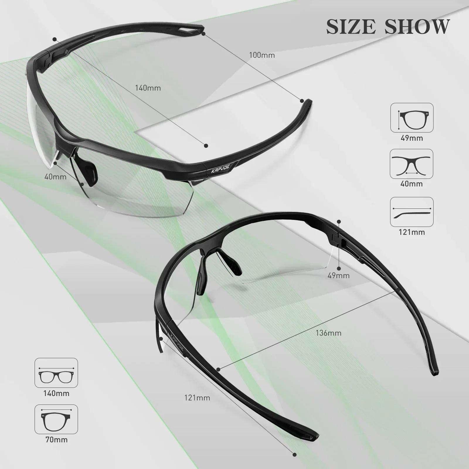 SCVCN Explosion Proof Hunting CS War Game Eyewear Outdoor Airsoft Shooting Glasses Polarized Men Shockproof Tactical Goggles - الصورة 7