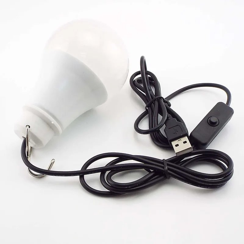 portable usb led bulb night lamp energy saving dimmable light for camping and home use - Image 6