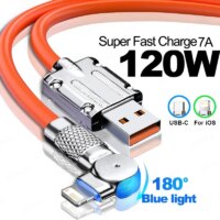 ultra fast 120w silicone usb c charger cable 6a for iphone 11 12 13 14 mini pro max