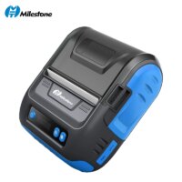 compact 80mm wireless bluetooth thermal receipt printer for labels and stickers portable design