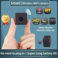 1080p mini wireless wifi camera for home security with motion detection and color night vision