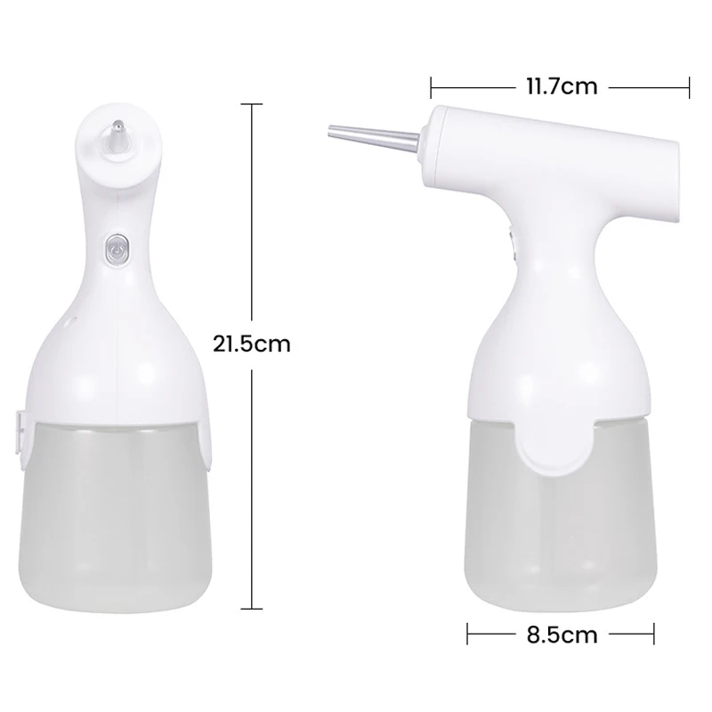 350ml automatic electric foam dispenser for soap shampoo and detergent continuous foaming solution - الصورة 7