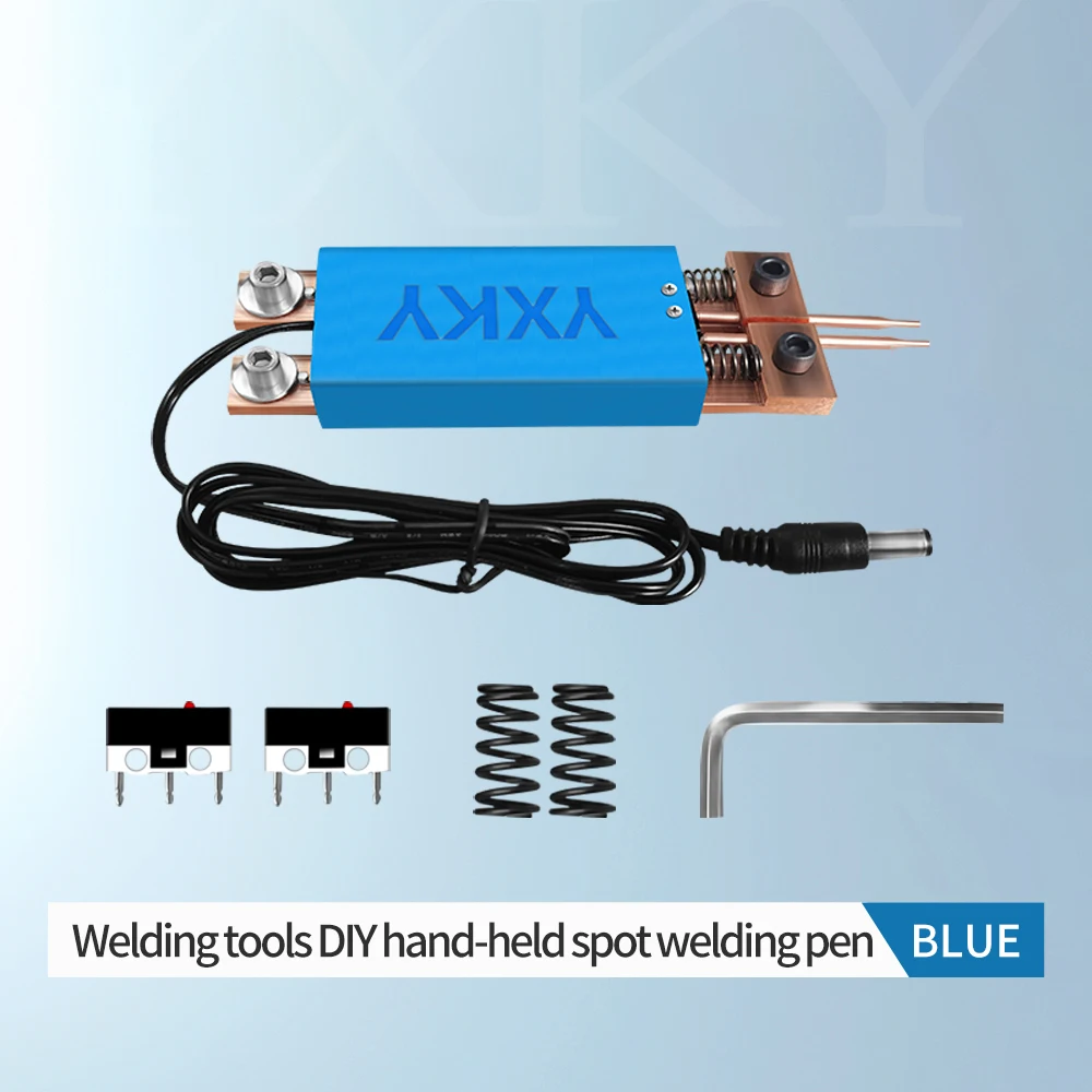 handheld spot welding pen for 18650 batteries with automatic trigger and double springs - Image 6