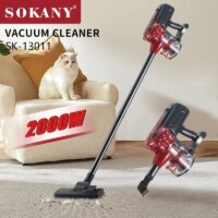 ultra-light corded vacuum cleaner for carpets and hard floors swivel steering design 2000w power