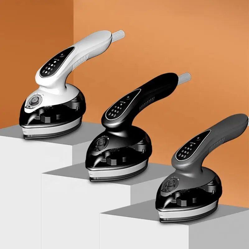 compact quick-heat 1000w hand garment iron steamer for effortless travel and home use - الصورة 4