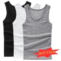 comfortable pure cotton summer tank top for men and women casual bodybuilding fitness wear