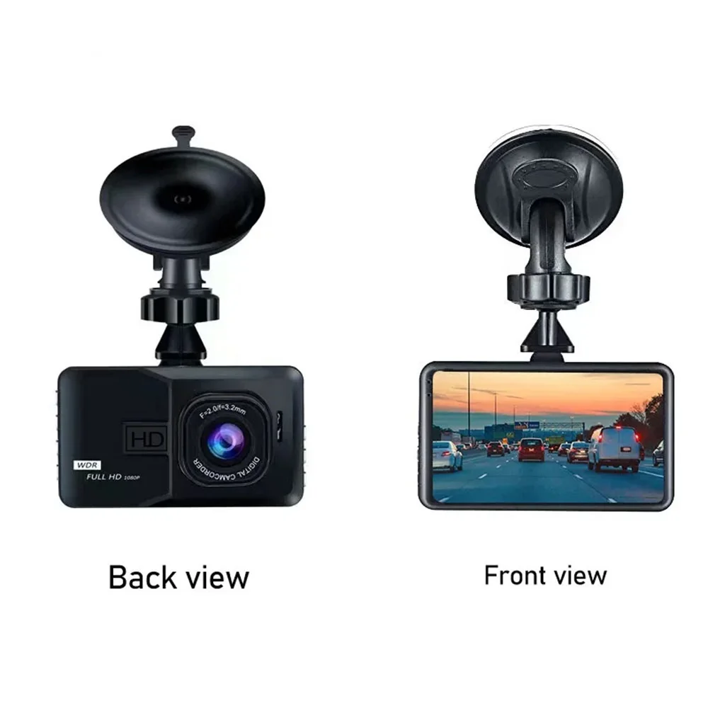 1080p hd dash camera with night vision and parking monitor features loop recording and g-sensor - Image 6