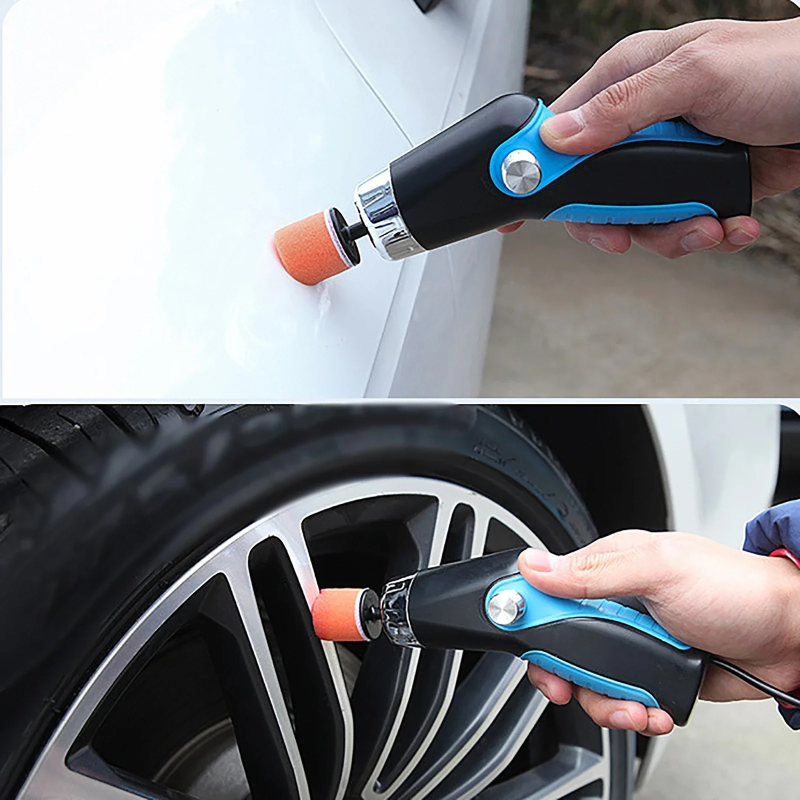 60w mini car polishing machine with adjustable speed home DIY scratch repair wax tool - Image 6