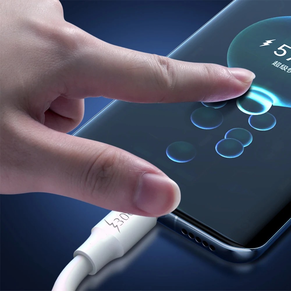 sturdy thick type c cable 300w super fast charging data line for android and samsung devices - Image 3