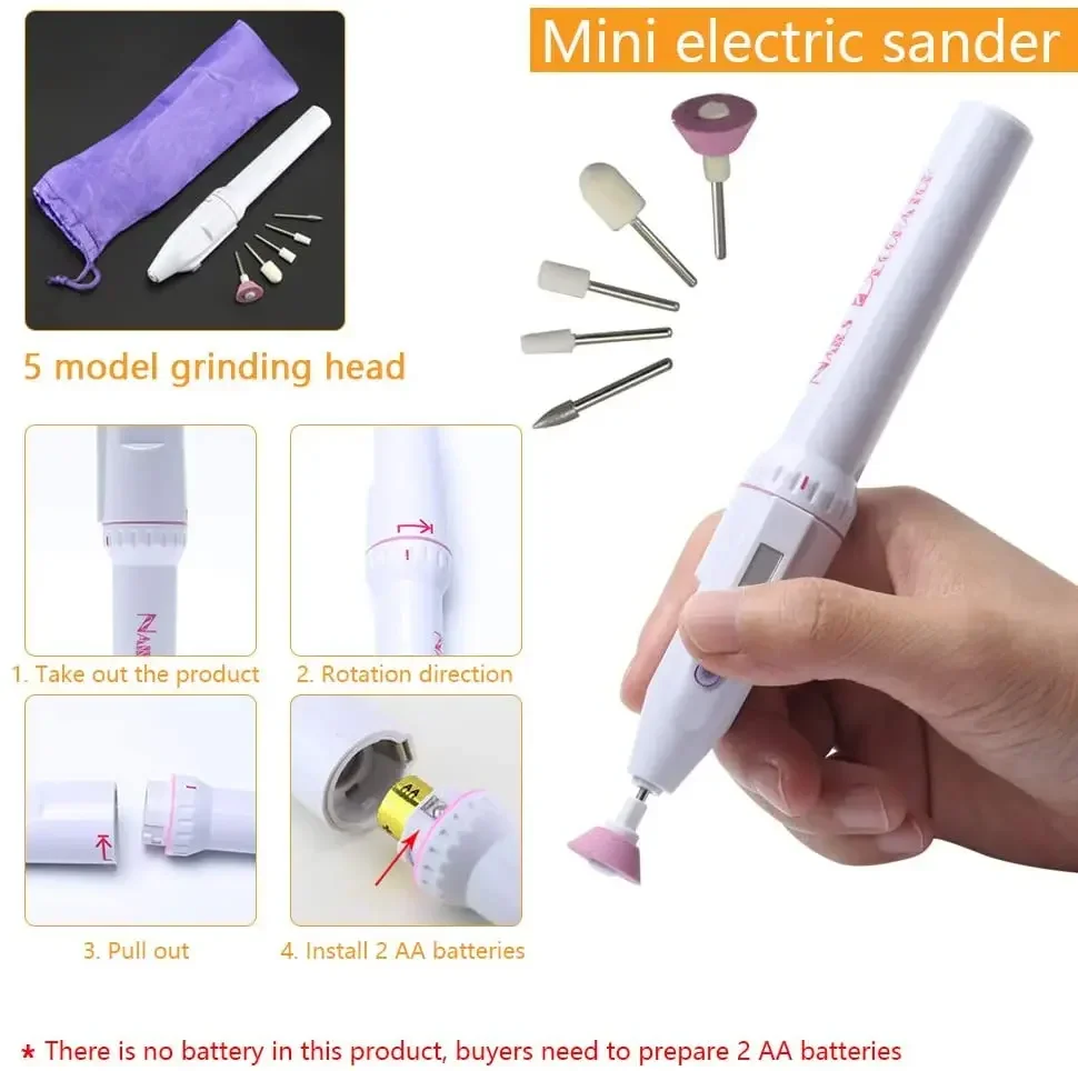 42 in 1 model building tool set for gundam hobbies DIY grinding polishing accessories kit - الصورة 4