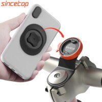 outdoor motorcycle phone holder for bicycle gps navigation with safety protection and quick release