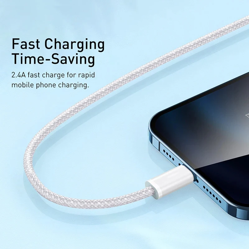 fast charging 20w pd usb to iphone charger cable compatible with iphone 14 13 12 11 pro max mini - Image 3