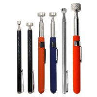 telescopic magnetic pickup tool lightweight stainless steel suction rod for vehicle inspections and repairs