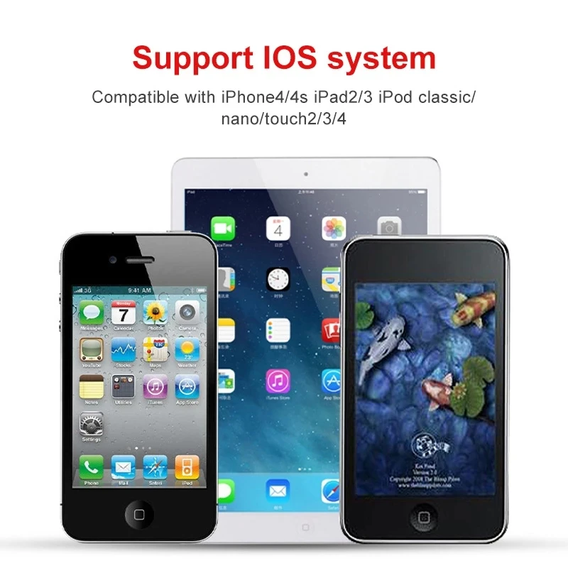fast charging usb cable for iphone ipad 30 pin adapter data sync cord in multiple colors - Image 6