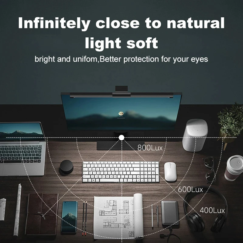 dimmable rgb led desk lamp for eye care study reading and ambient lighting solutions - Image 5